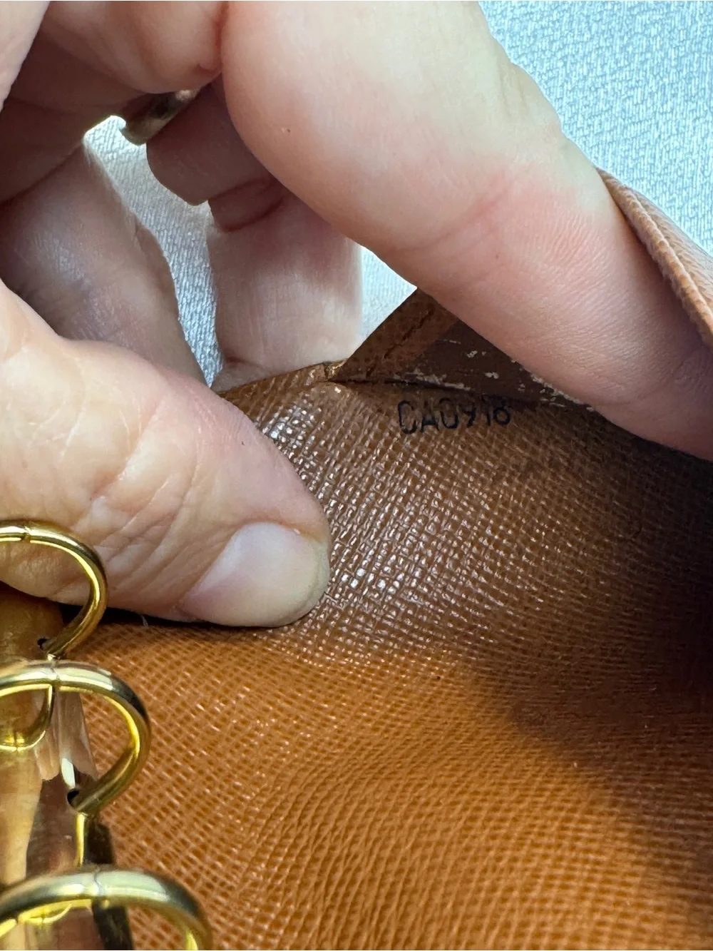Louis Vuitton LV Monogram Canvas Brown & Gold Agenda Organizer